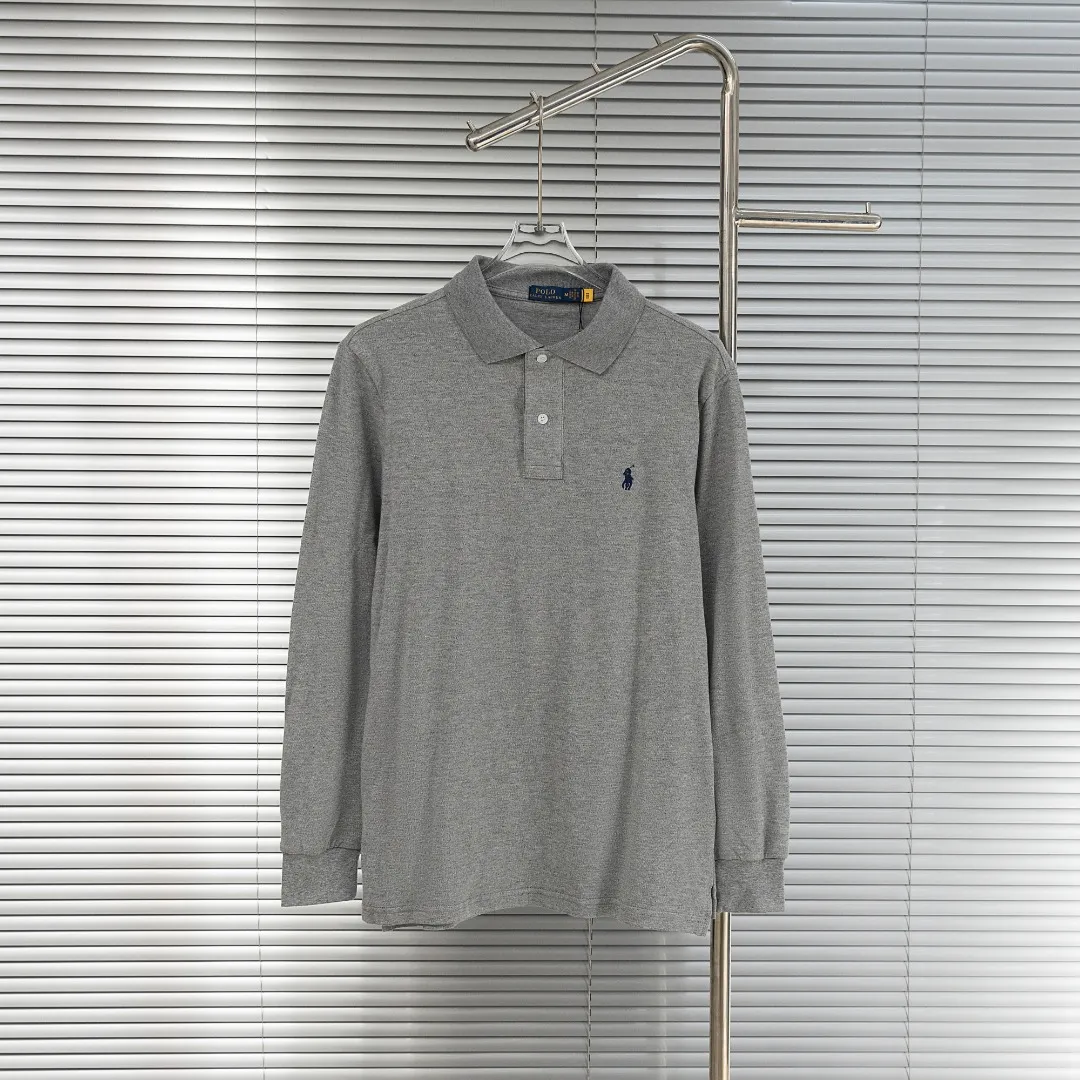 P240 top version (different currencies) You can scan the code to enter the official website Style: Ralph Lauren POLO Ralph Lauren small label embroidery knitted old money style lapel long-sleeved POLO Color: Picture color Size: S-XL Fabric: Pure cotton Accessories: Full set of customized accessories No gender distinction, same style for men and women